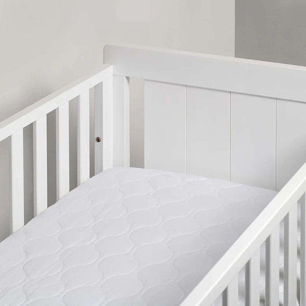 Boori - Fitted Mattress Protector - White