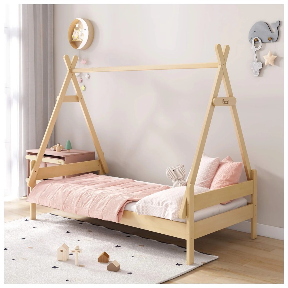 Boori - Kids Forest Teepee Single Bed - Almond