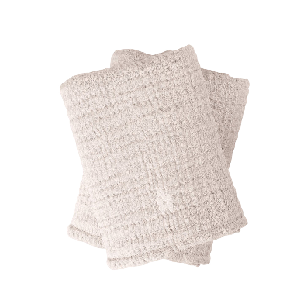 Sebra - Baby 6-Layer Muslin Towel - 2 Pc Set