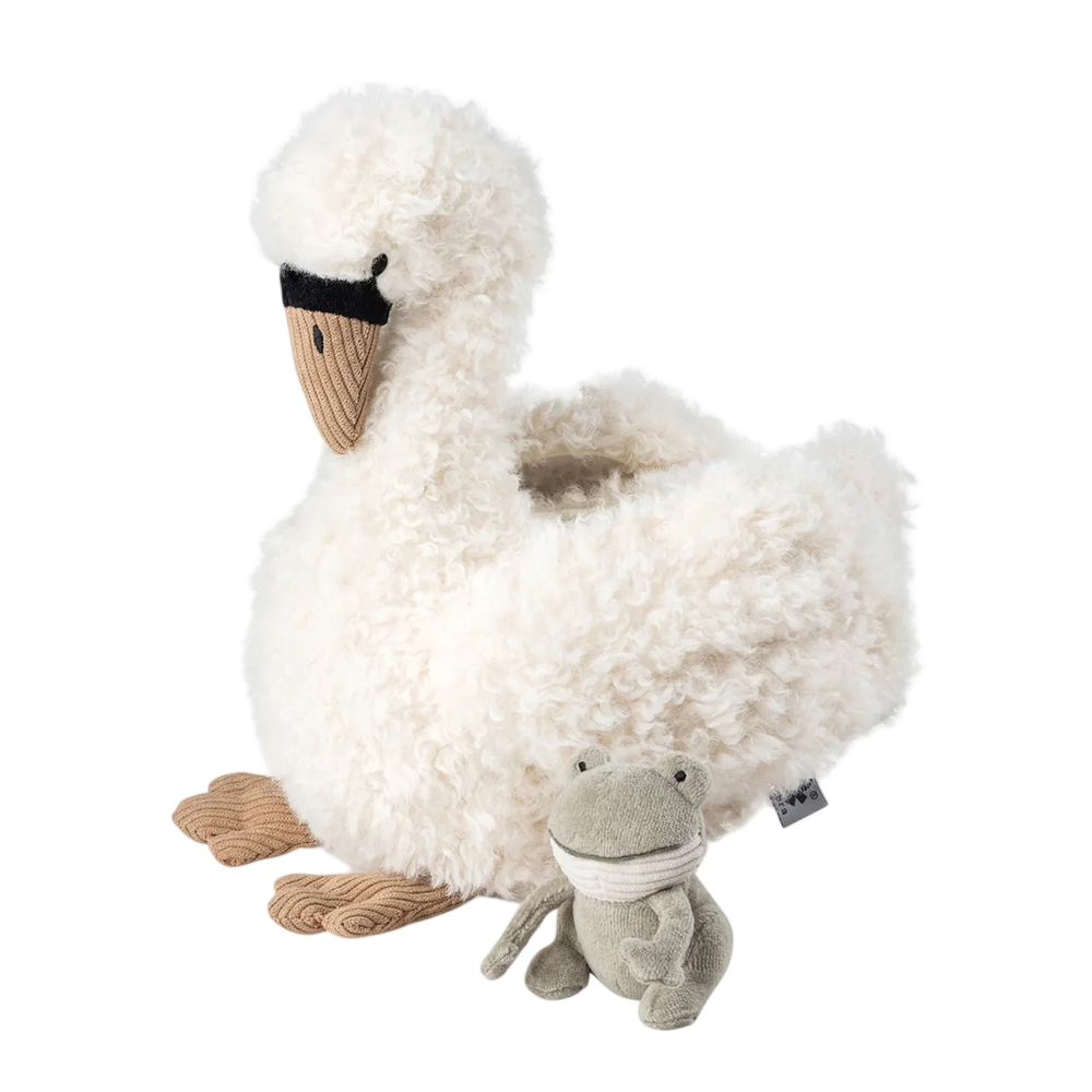 Sebra - Activity Soft Toy - Swan