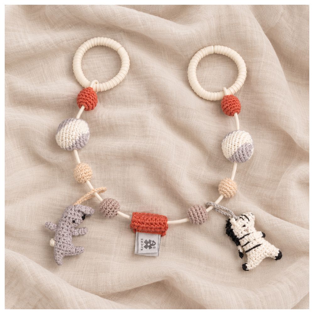 Sebra - Pram Chain - Crochet Teeny Toes
