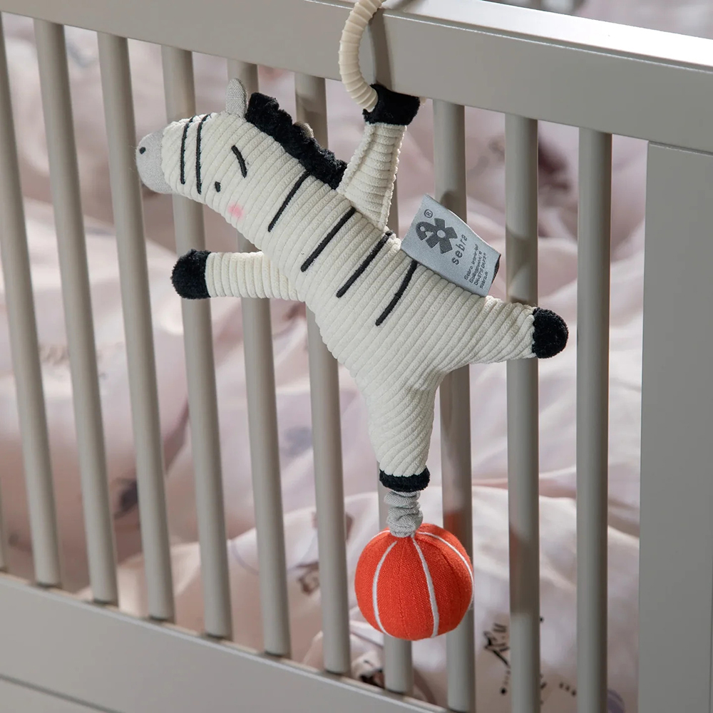 Sebra - Musical Pull Toy - Zebra