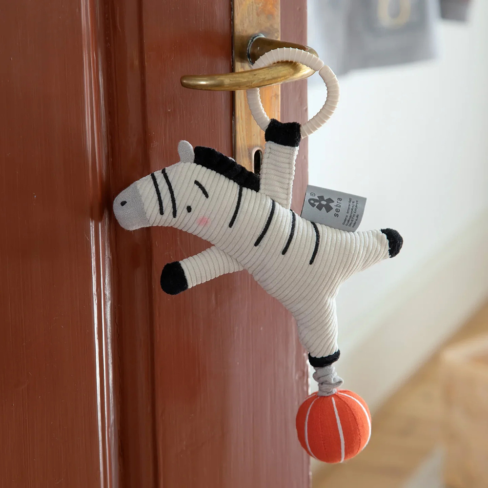 Sebra - Musical Pull Toy - Zebra