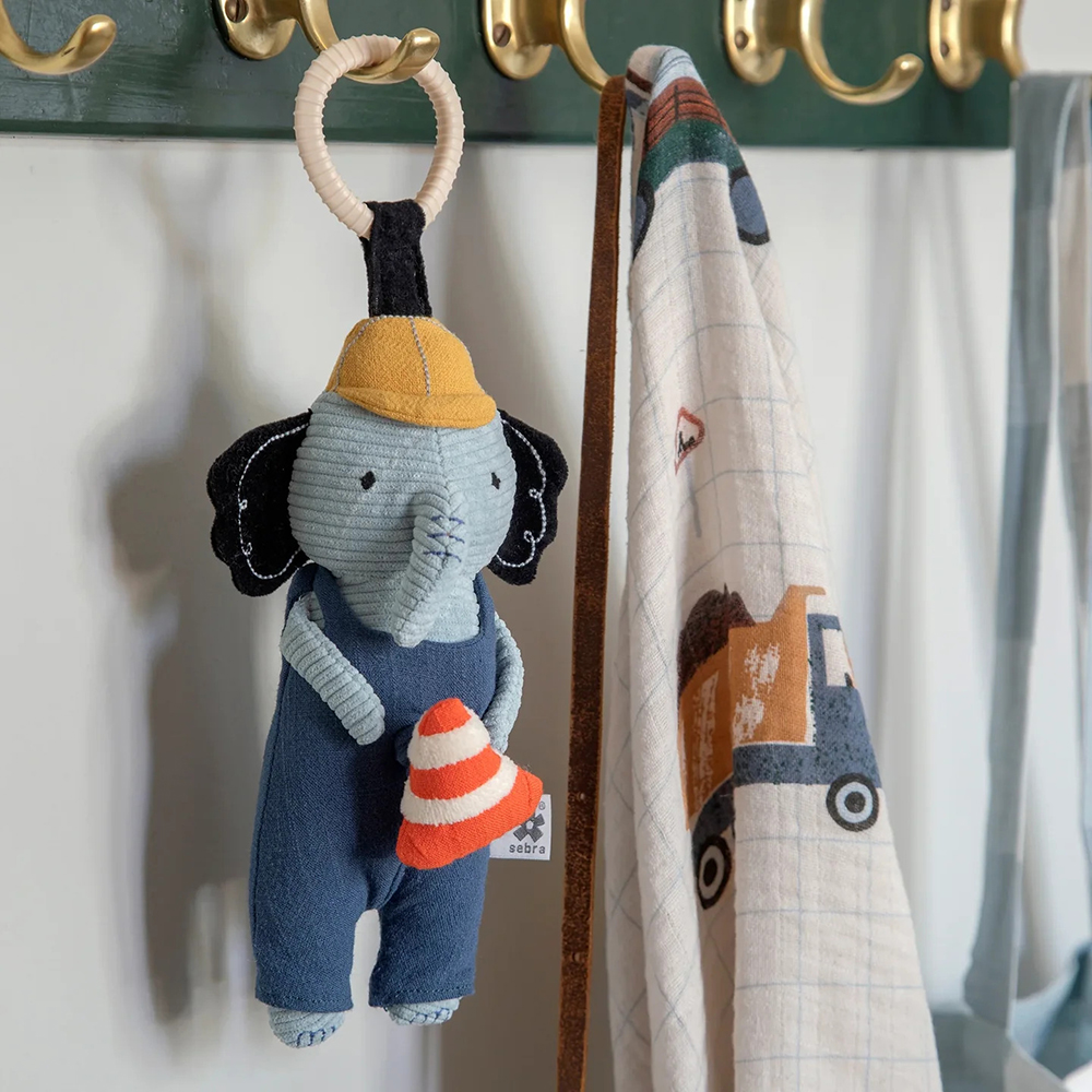 Sebra - Musical Pull Toy - Elephant