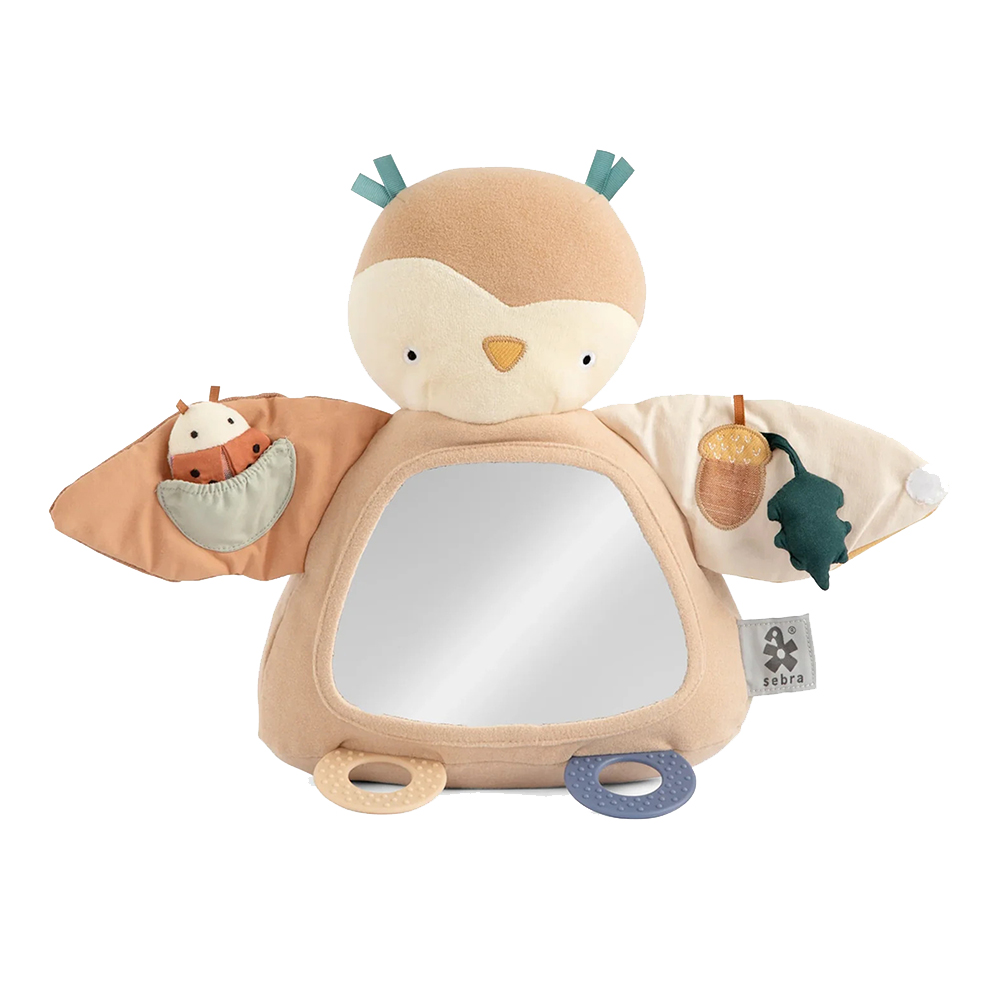 Sebra - Activity Soft Toy - Blinky The Owl