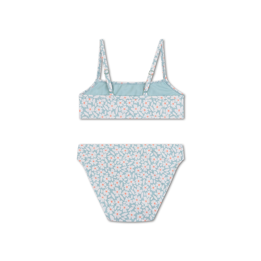 Swim Essentials Girls' Florish Bikini - Green - 2 Pcs