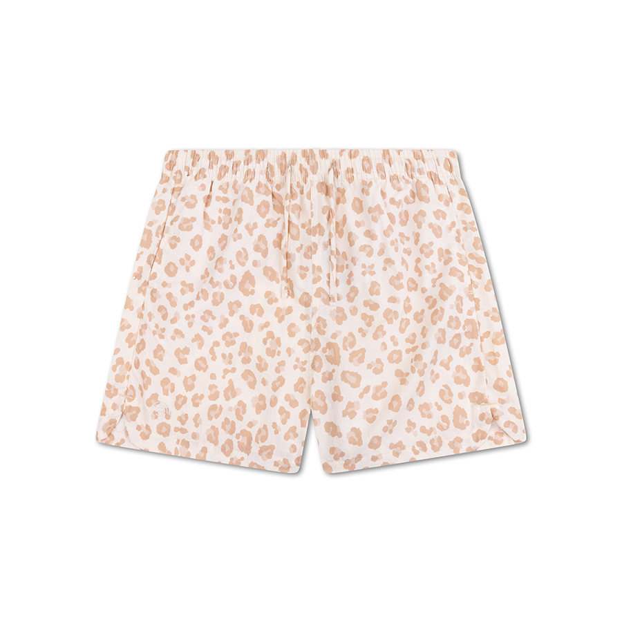 Swim Essentials Girl's Short Leopard - Beige