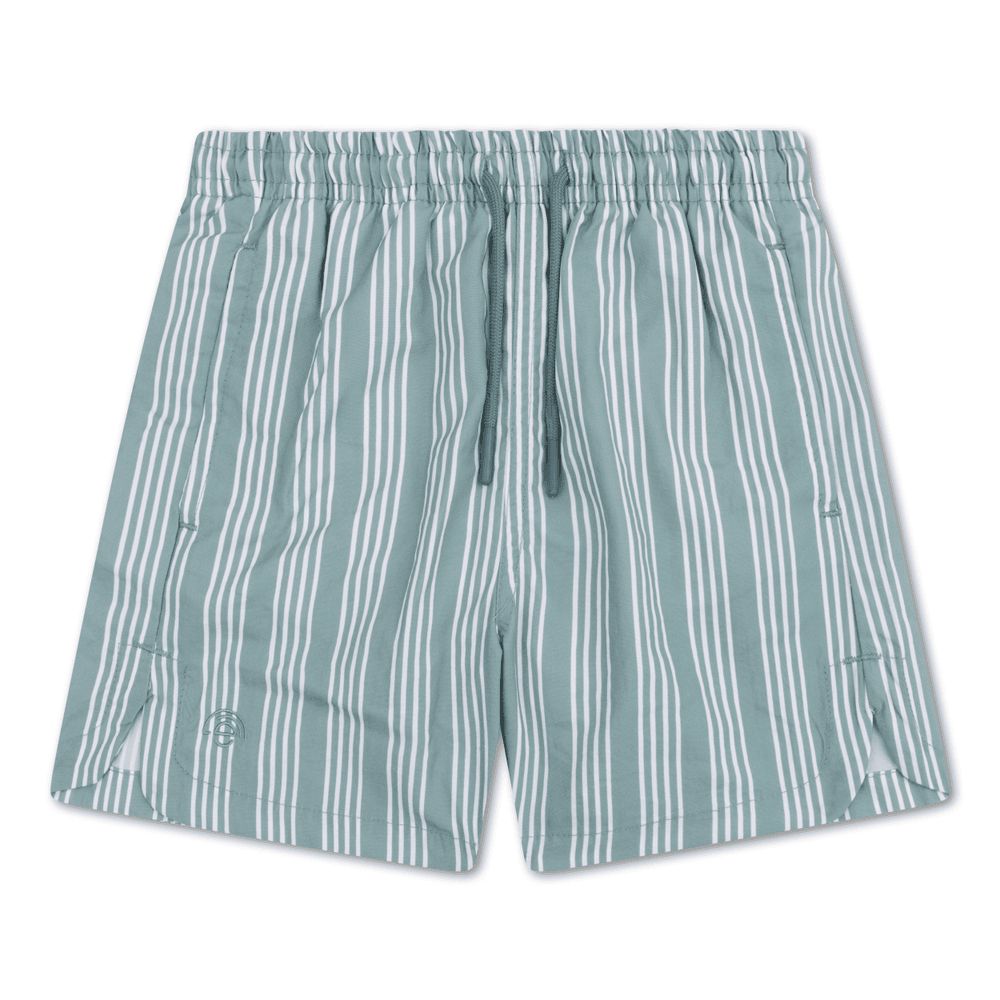 Swim Essentials Boys' Resort Stripe Swim Shorts - Green