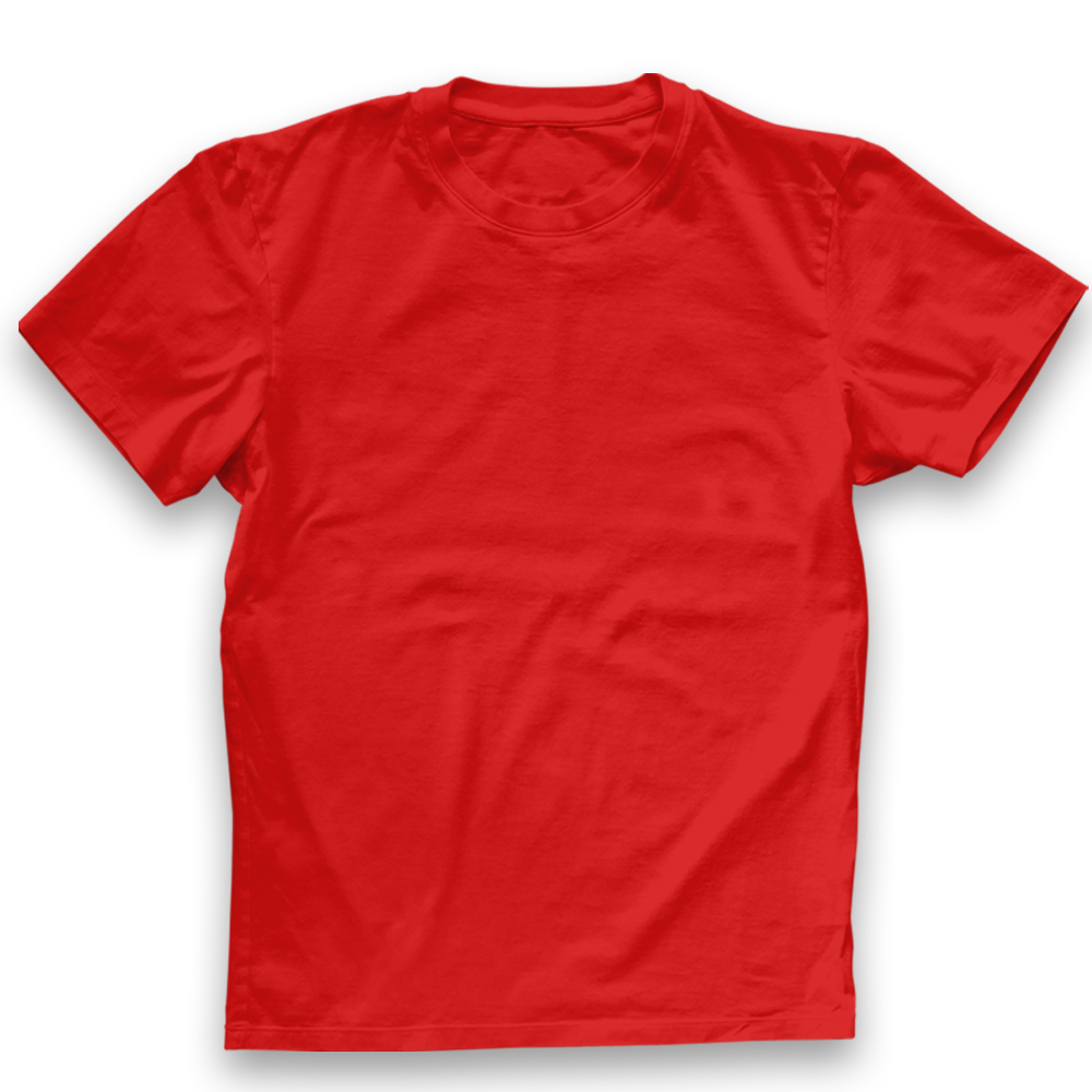 Twinkle Hands Unisex Short Sleeve Cotton T-Shirt Pack of 3 - Red