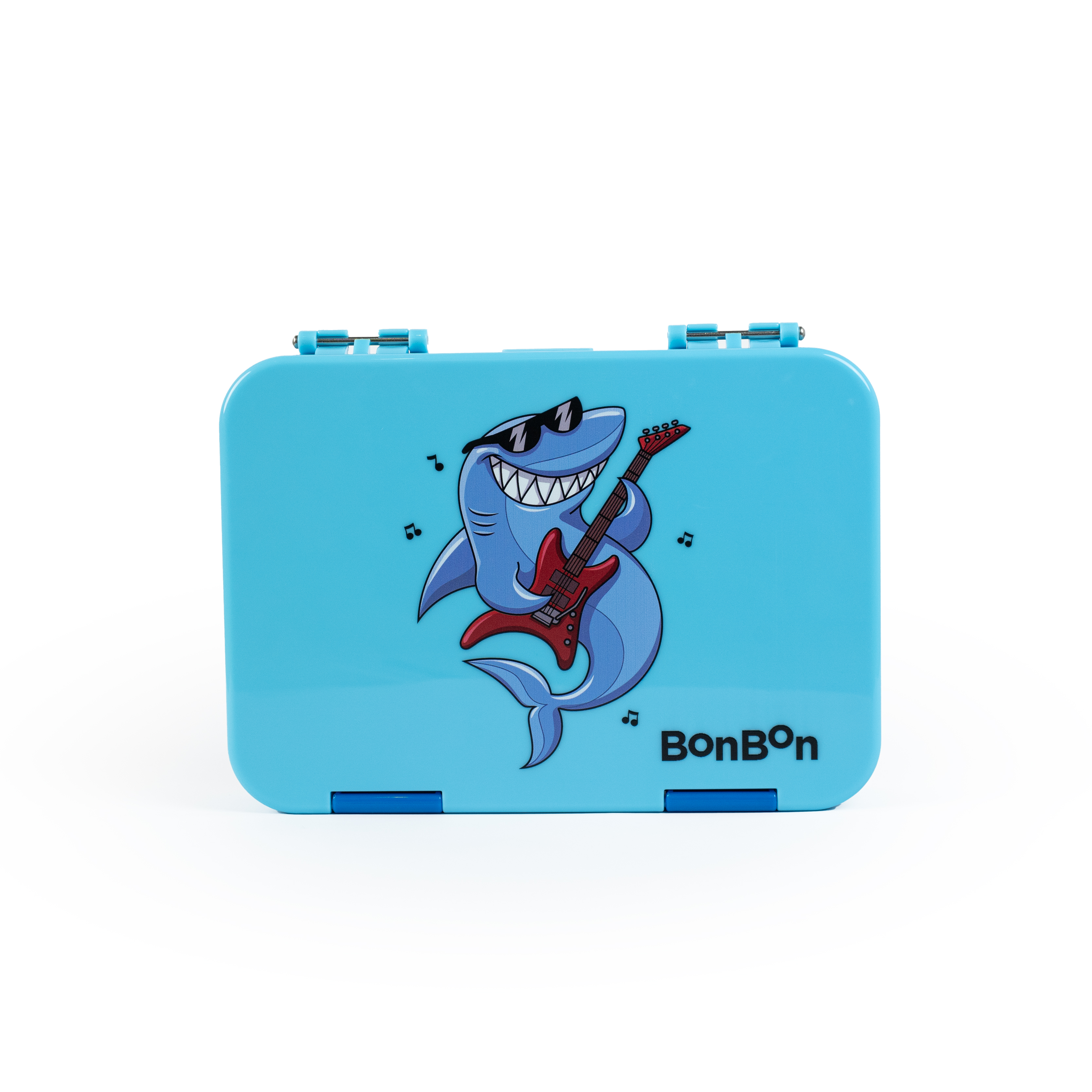 Bonbon - Personalized Prime 4-6 Compartment Leakproof Lunchbox - Shark Rock