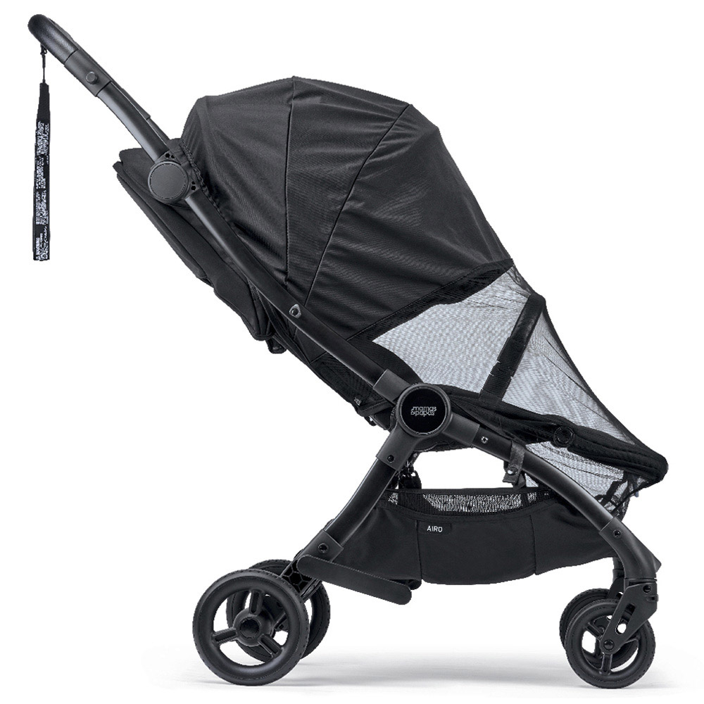 Mamas & Papas - Airo Sunshield And Insect Net Only - Black