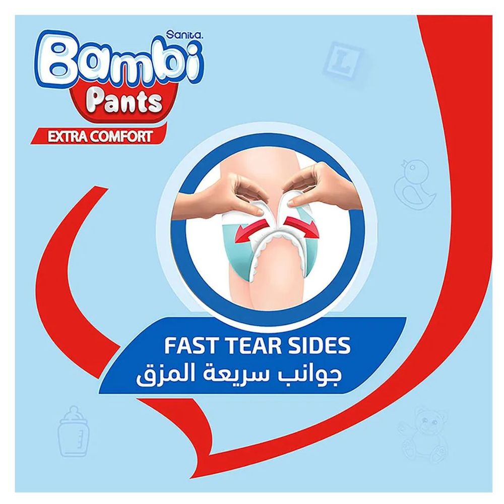 Sanita Bambi - Diaper Pants - Size 4 - 8-14kg - Large - Pack of 3 - 150 Pcs