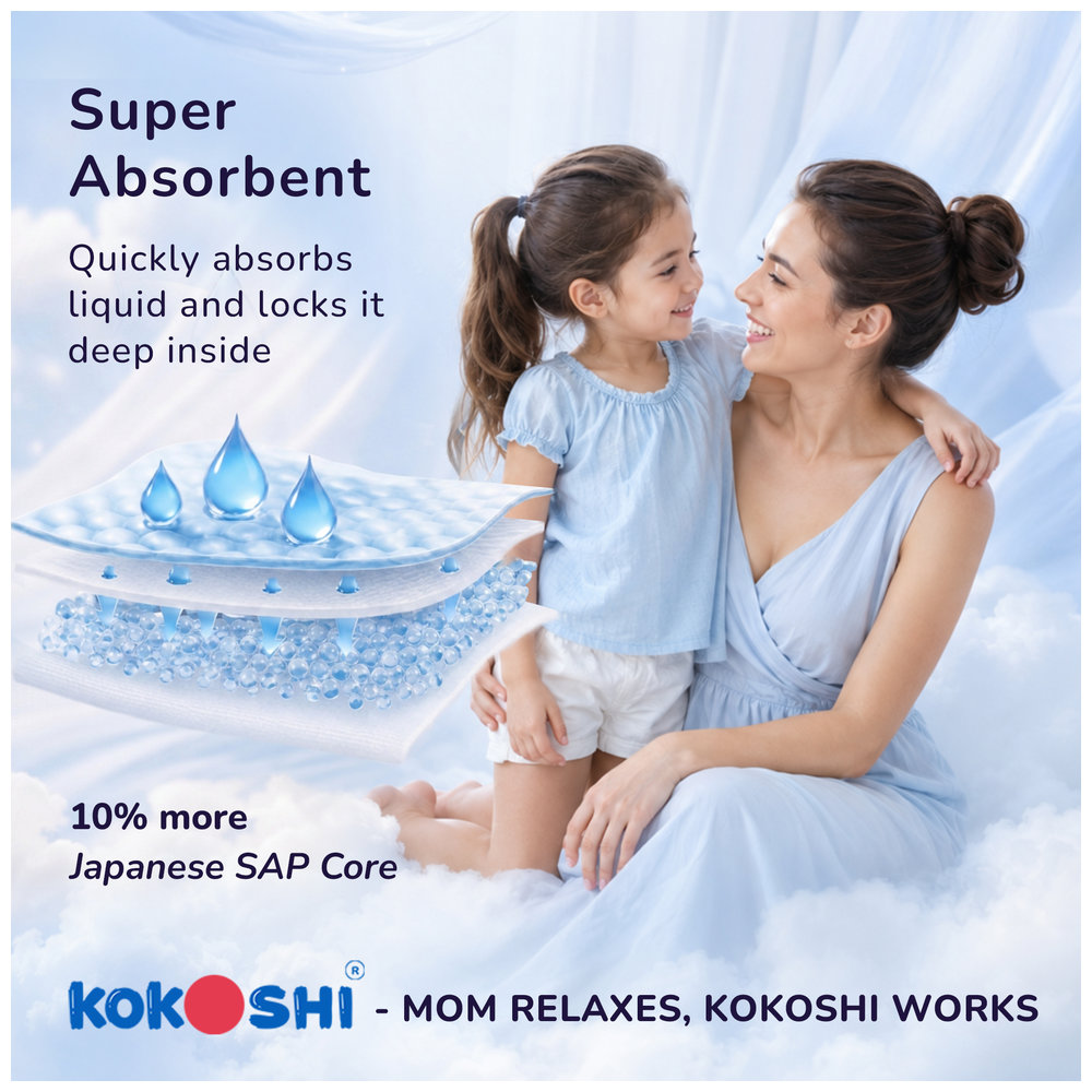 Kokoshi - Premium Baby Pants - Size 8 - 25+kg - 10 pcs