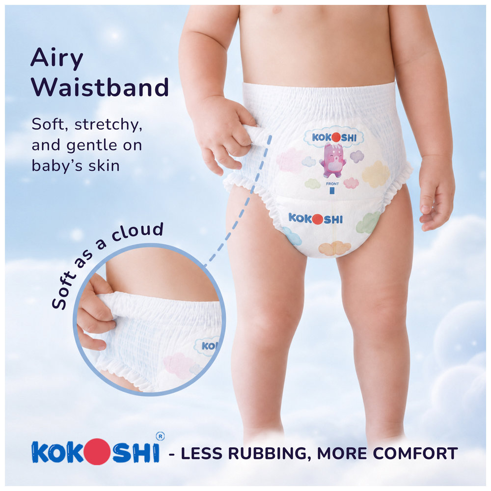 Kokoshi - Premium Baby Pants - Size 3 - 6-10kg - 84 pcs