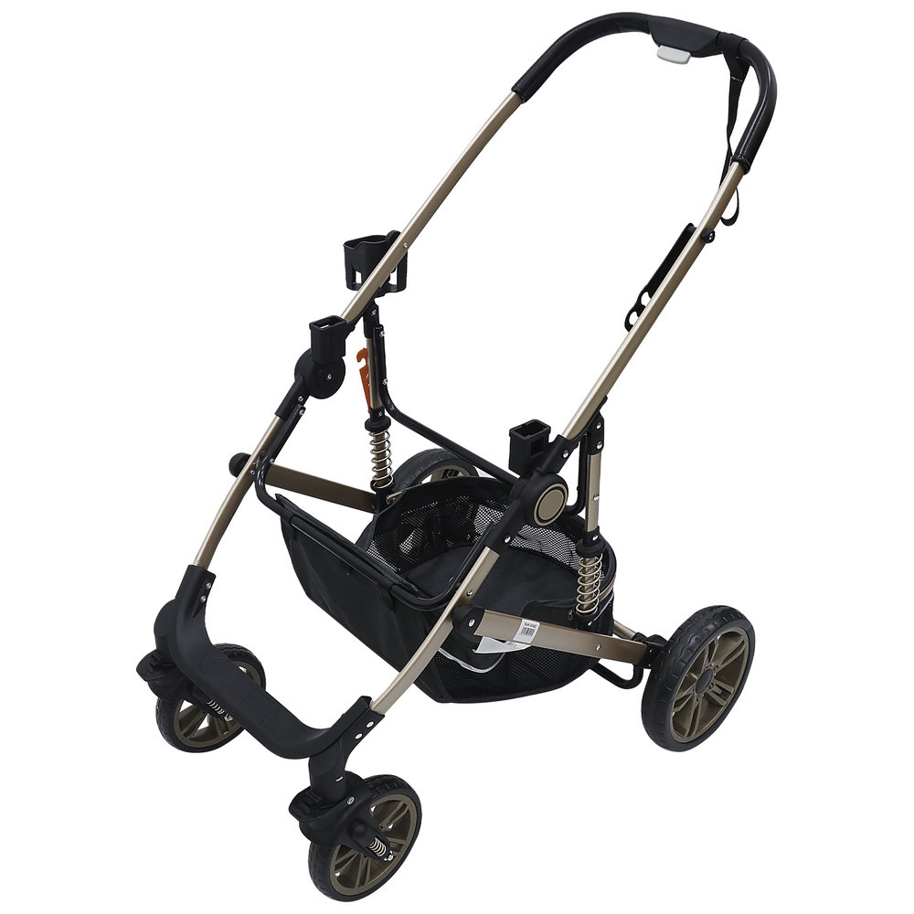 Bebesitos - Litemove 3-In-1 Reversible Newborn Stroller Pram - Grey