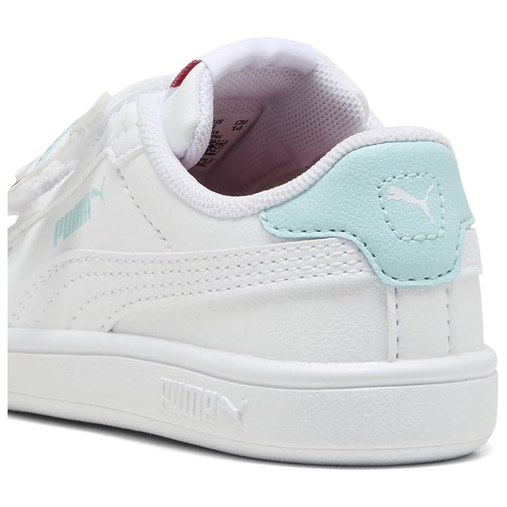 Puma Smash 3.0 Badges V PS Sneakers - Safe Lake/Red Fire