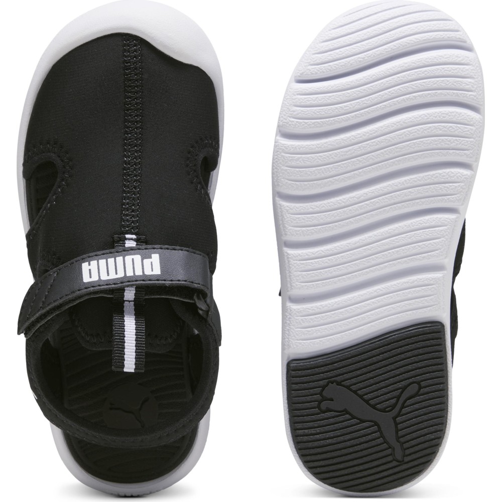 Puma Fun Racer V Pre School Sandals - Black