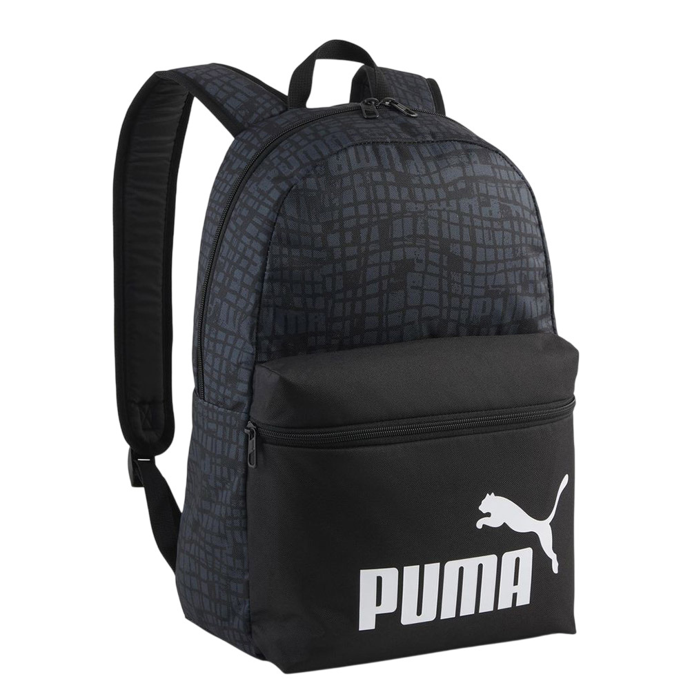 Puma - Phase Printed Backpack - Black-Block - 17-Inch