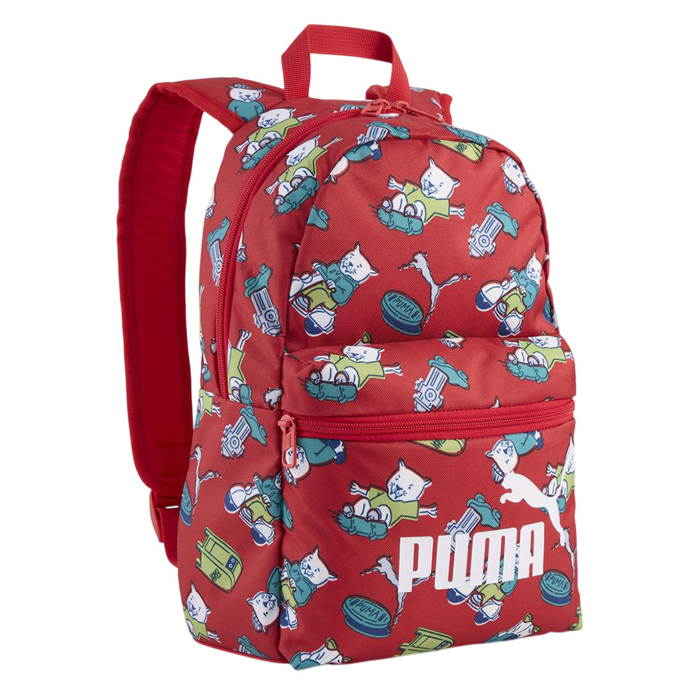 Puma - Phase Printed Small Backpack - Red - 15-Inch