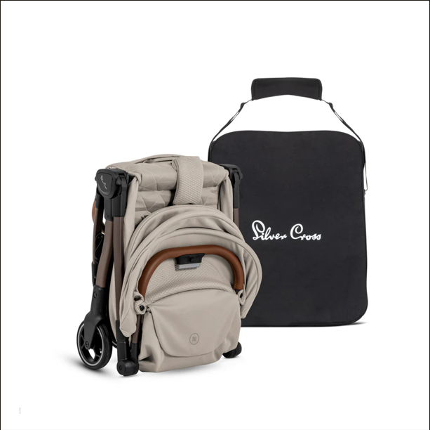 Silver Cross - Clic 2 Latte Stroller