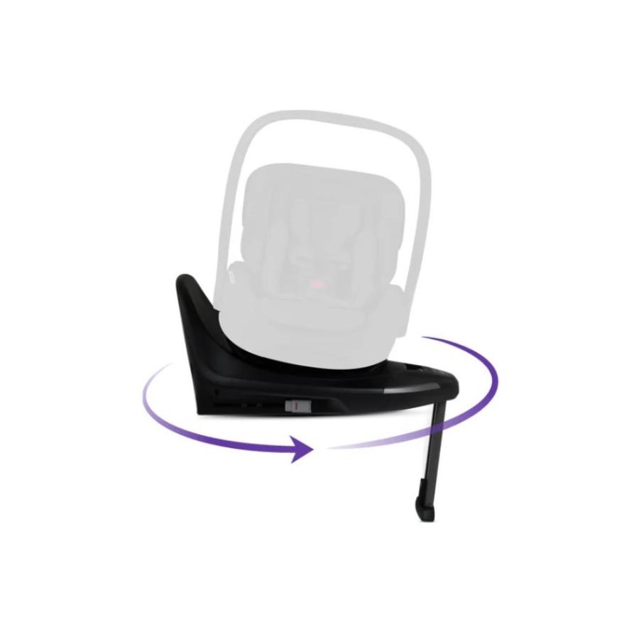 Silver Cross - Carseat Isofix Base Plus 360 - Black