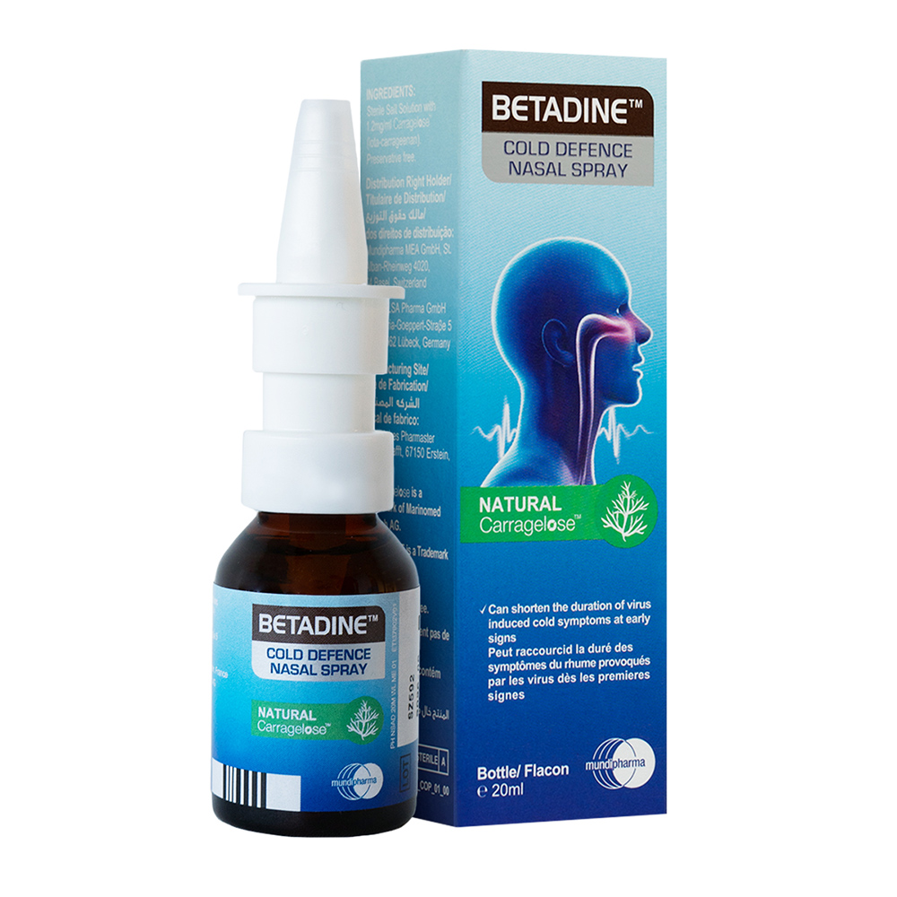 Betadine - Cold Defence Nasal Spray - 20 ml