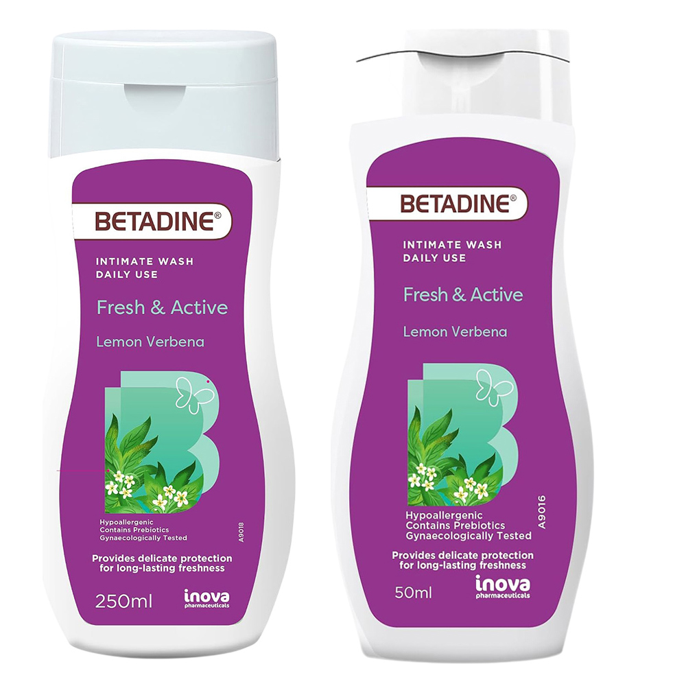 Betadine - Daily Use  Fresh And Active Intimate Wash - Lemon Verbena