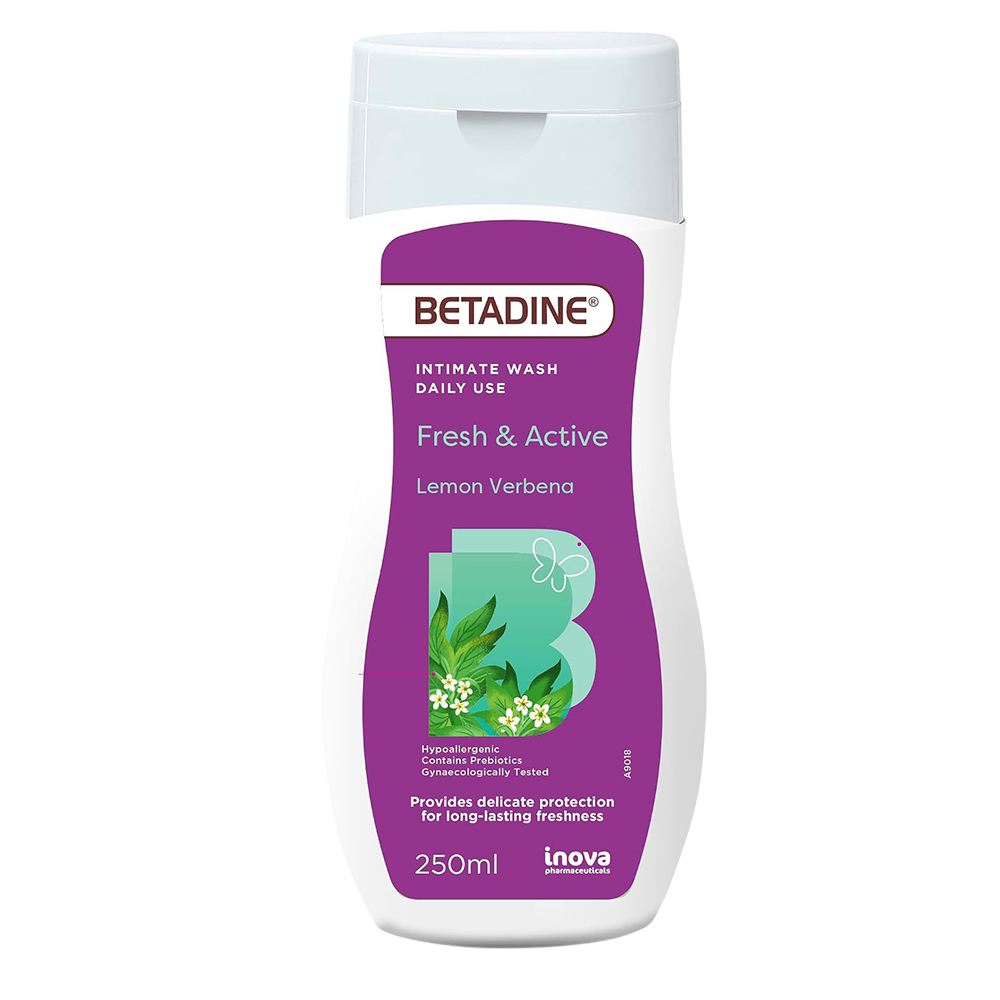Betadine - Daily Use  Fresh And Active Intimate Wash - Lemon Verbena