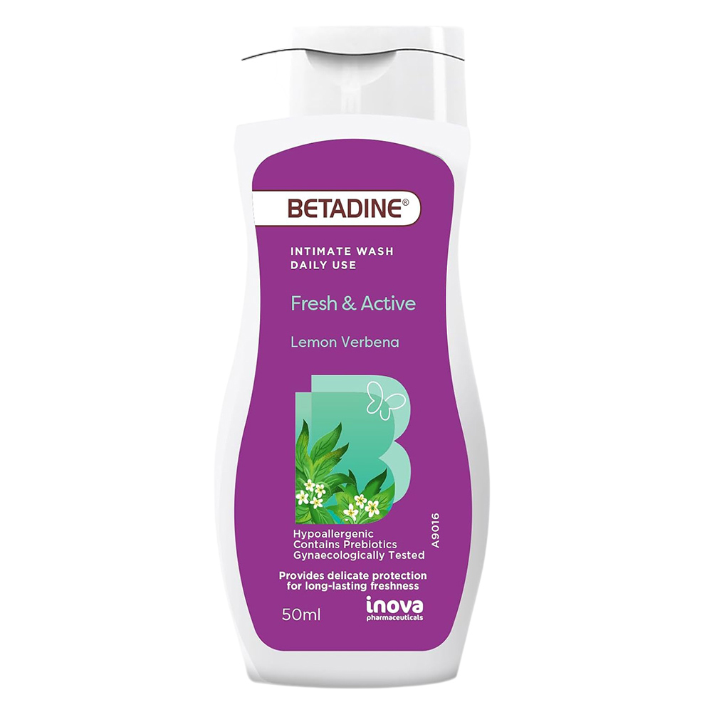 Betadine - Daily Use  Fresh And Active Intimate Wash - Lemon Verbena