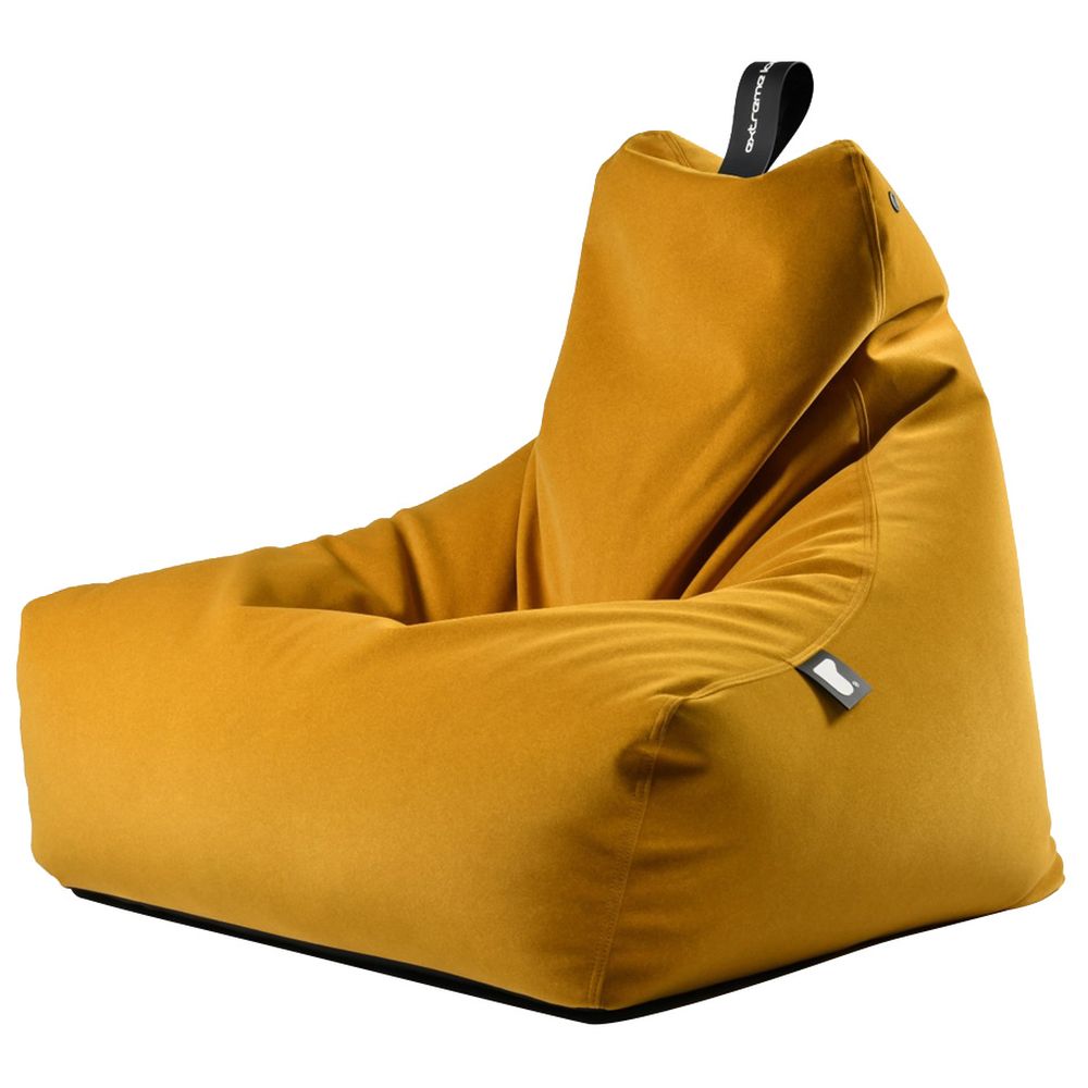 Extreme Lounging - Mighty Suede Indoor Bean Bag - Mustard
