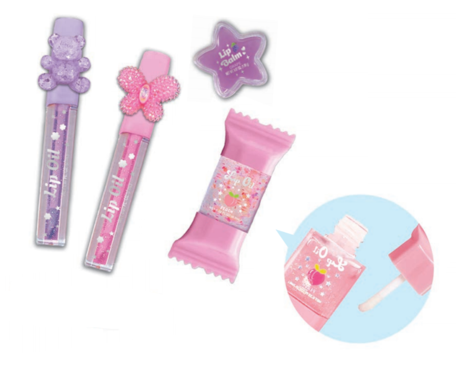 Hot Focus - Glossy Lips - 4 Pc Set