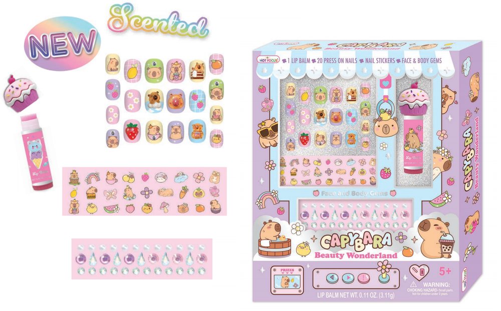 Hot Focus - Capybara Beauty Wonderland Play Make-Up Kit - Multicolor