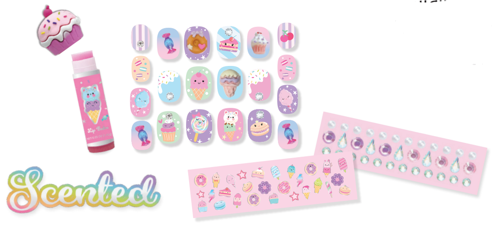 Hot Focus - Sweet Beauty Wonderland Play Make-Up Kit - Multicolor