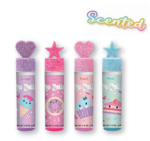 Hot Focus - Sweet Lip Balm Set - Multicolor - Pack of 4 - 3.96 gm
