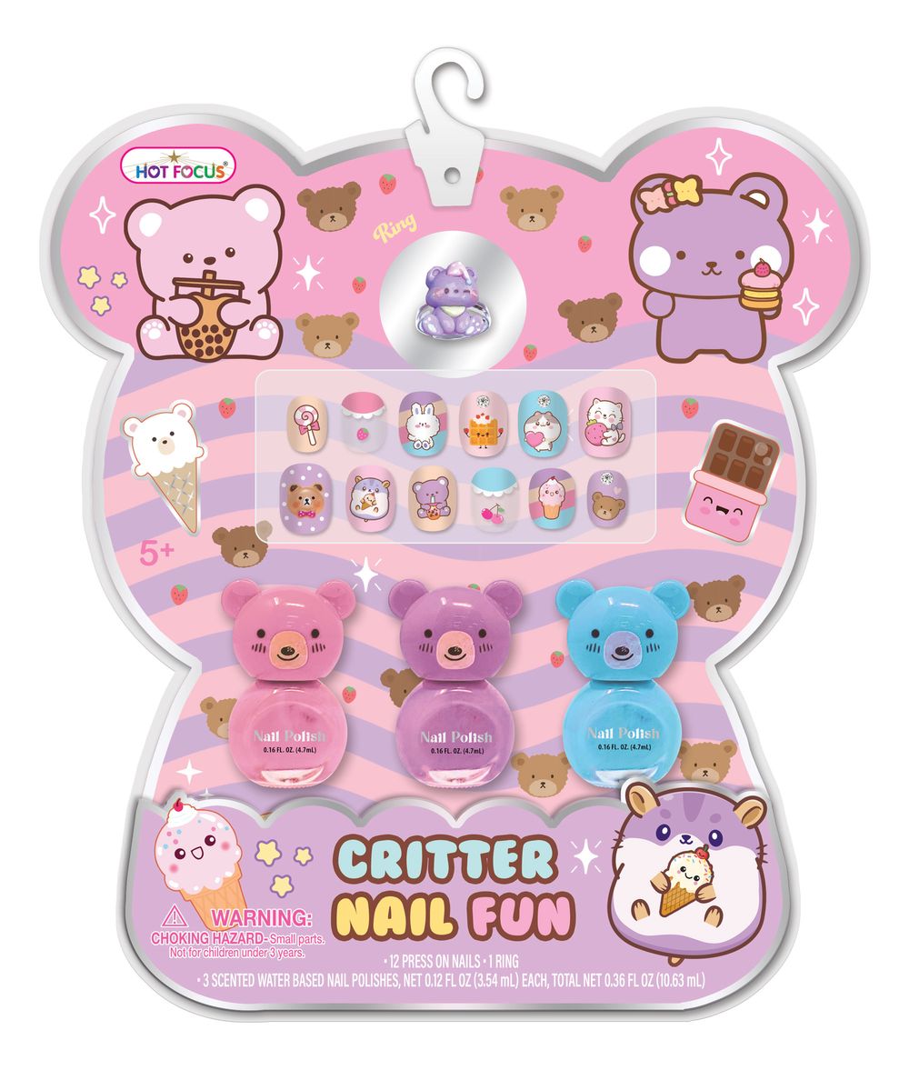 Hot Focus Sweet And Love Nails Kit