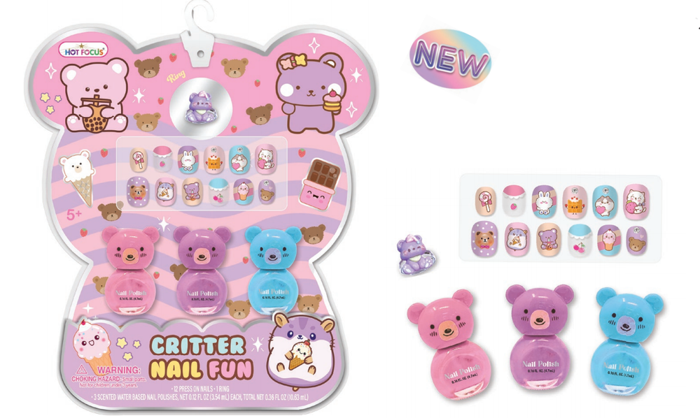 Hot Focus Sweet And Love Nails Kit