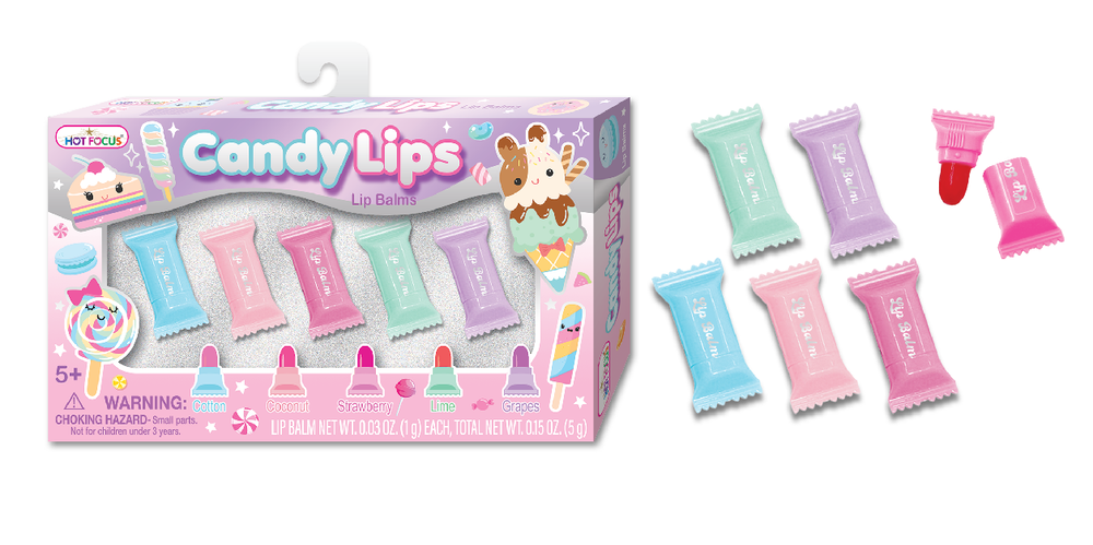 Hot Focus - Candy Lips Balms Kit