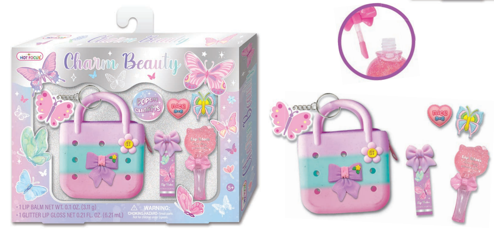 Hot Focus Charm Beauty Set - 6 Pcs