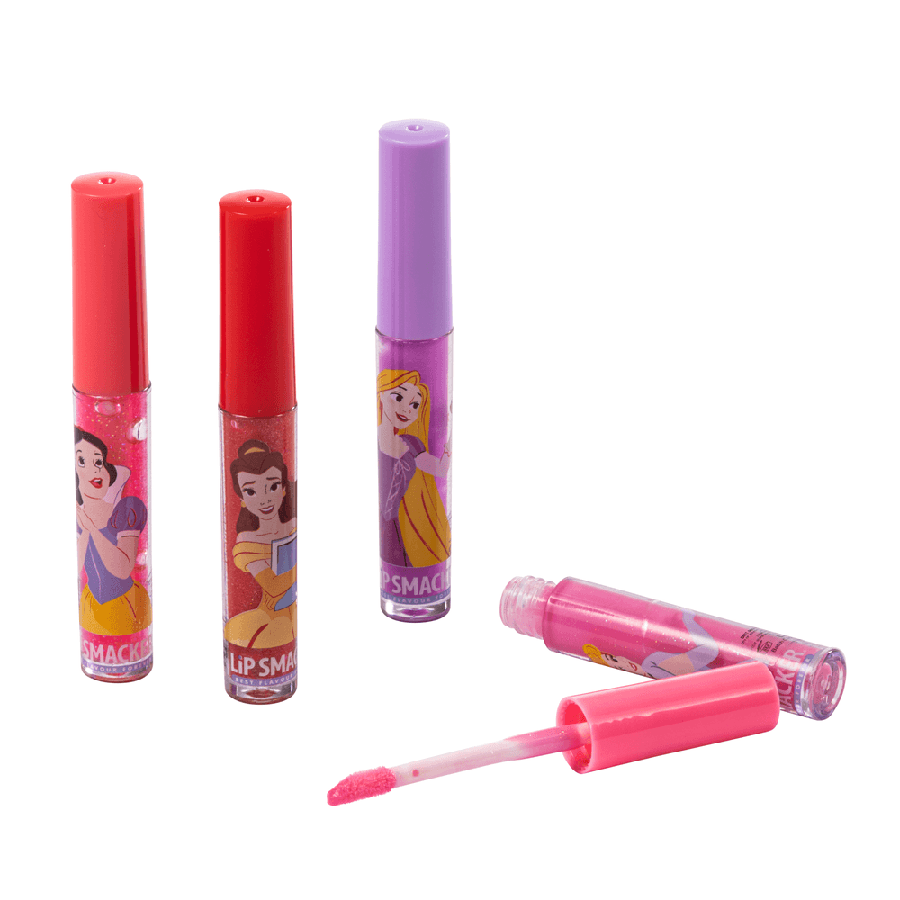 Lip Smacker - Princess Lip Gloss & Pouch Set - 5 Pc Set