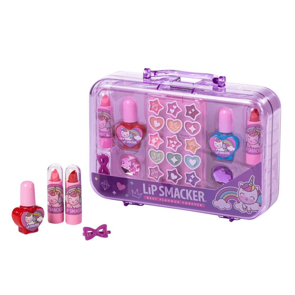 Lip Smacker - Mini Beauty Set - Purple - 24 Pc Set