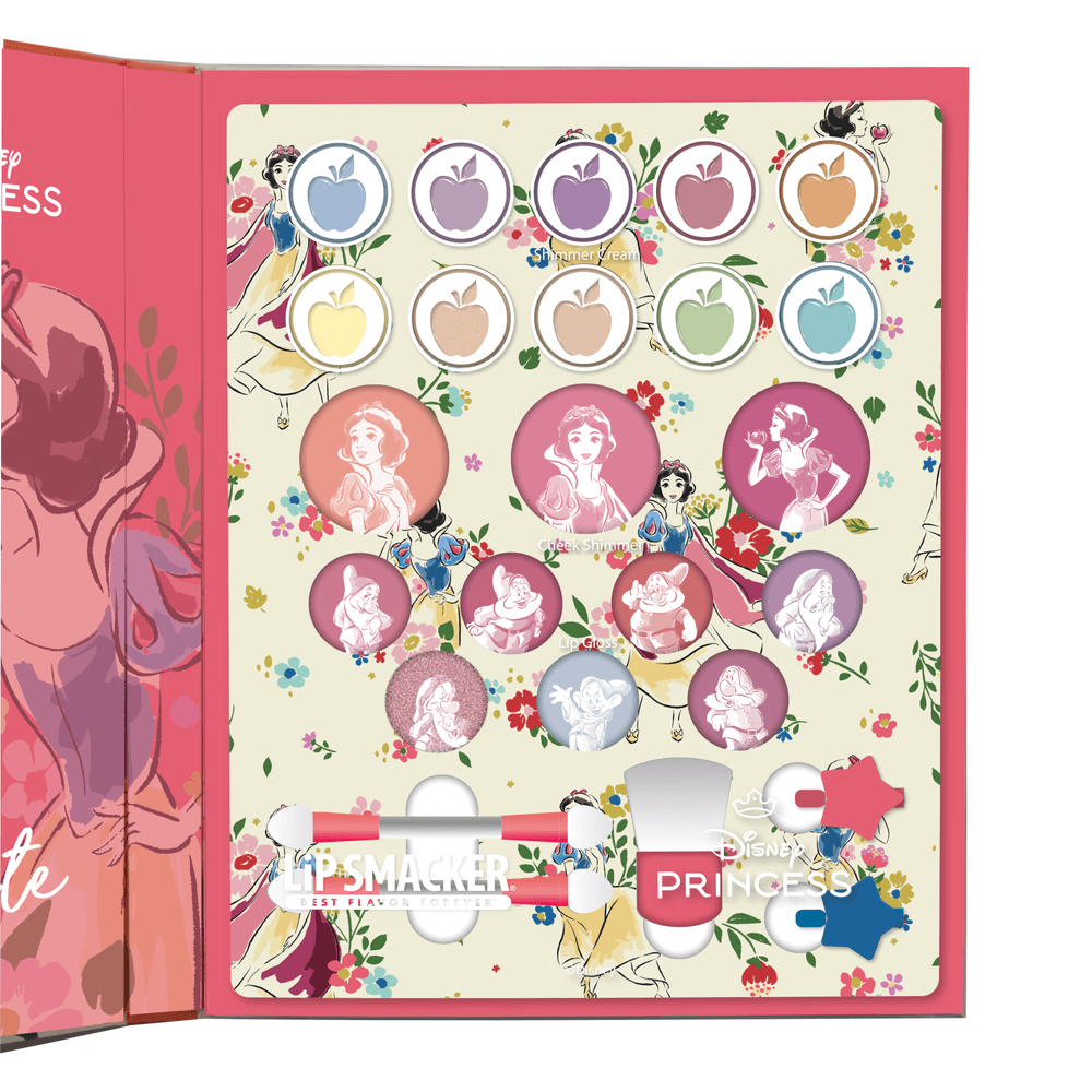 Lip Smacker Snow White The Prettiest Beauty Book Makeup Kit - Multicolor