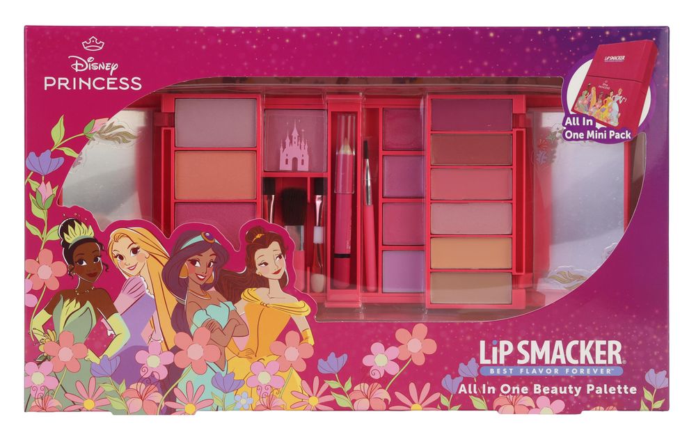 Lip Smacker - Disney Princess All-In-One Beauty Palette - Multicolor