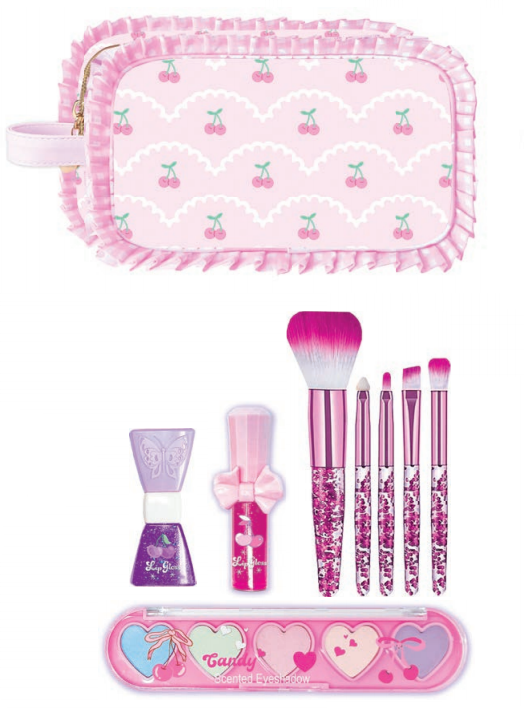 Hot Focus - Girl's Beauty In Trendz Play Make-Up Kit - Multicolor