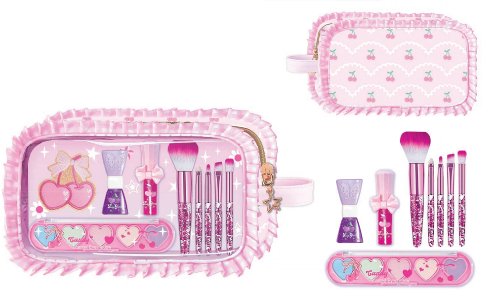 Hot Focus - Girl's Beauty In Trendz Play Make-Up Kit - Multicolor