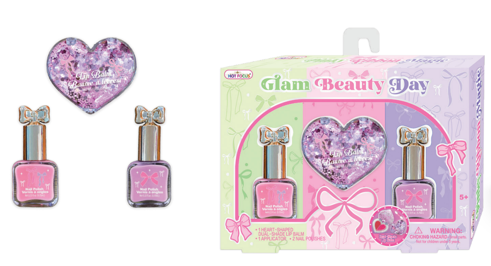 Hot Focus - Glam Beauty Day Play Make-Up Kit - Multicolor