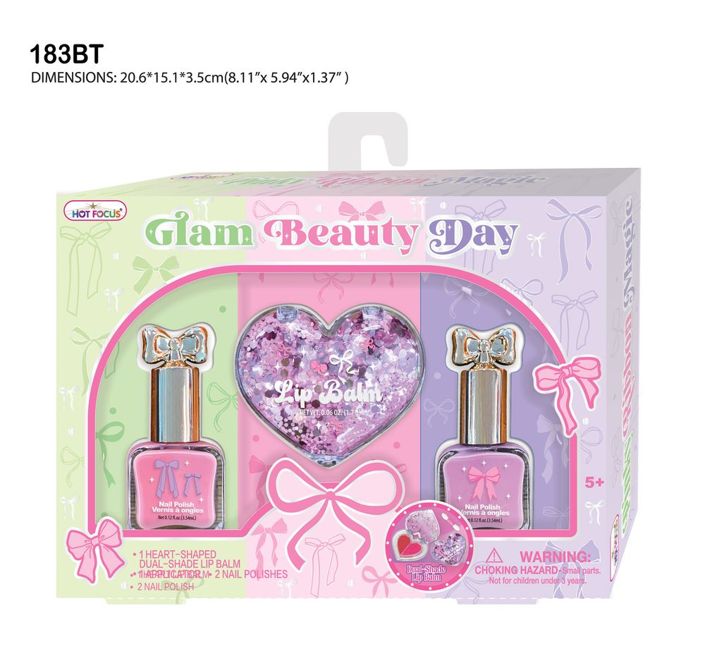 Hot Focus - Glam Beauty Day Play Make-Up Kit - Multicolor