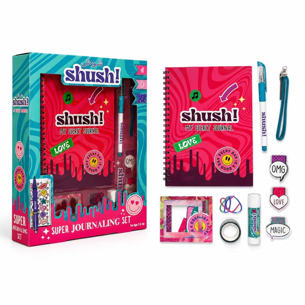 Shush! - Super Journaling Set - 31 Pc Set