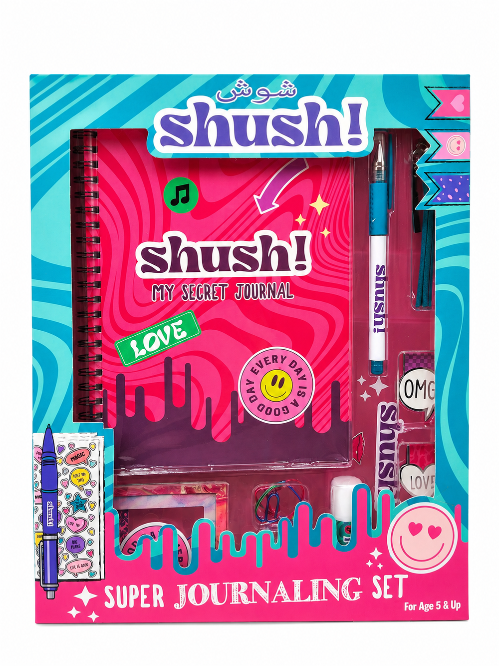 Shush! - Super Journaling Set - 31 Pc Set