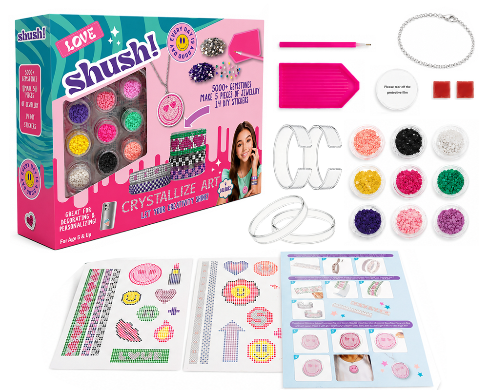 Shush! - Crystallize Art Set - 43 Pc Set