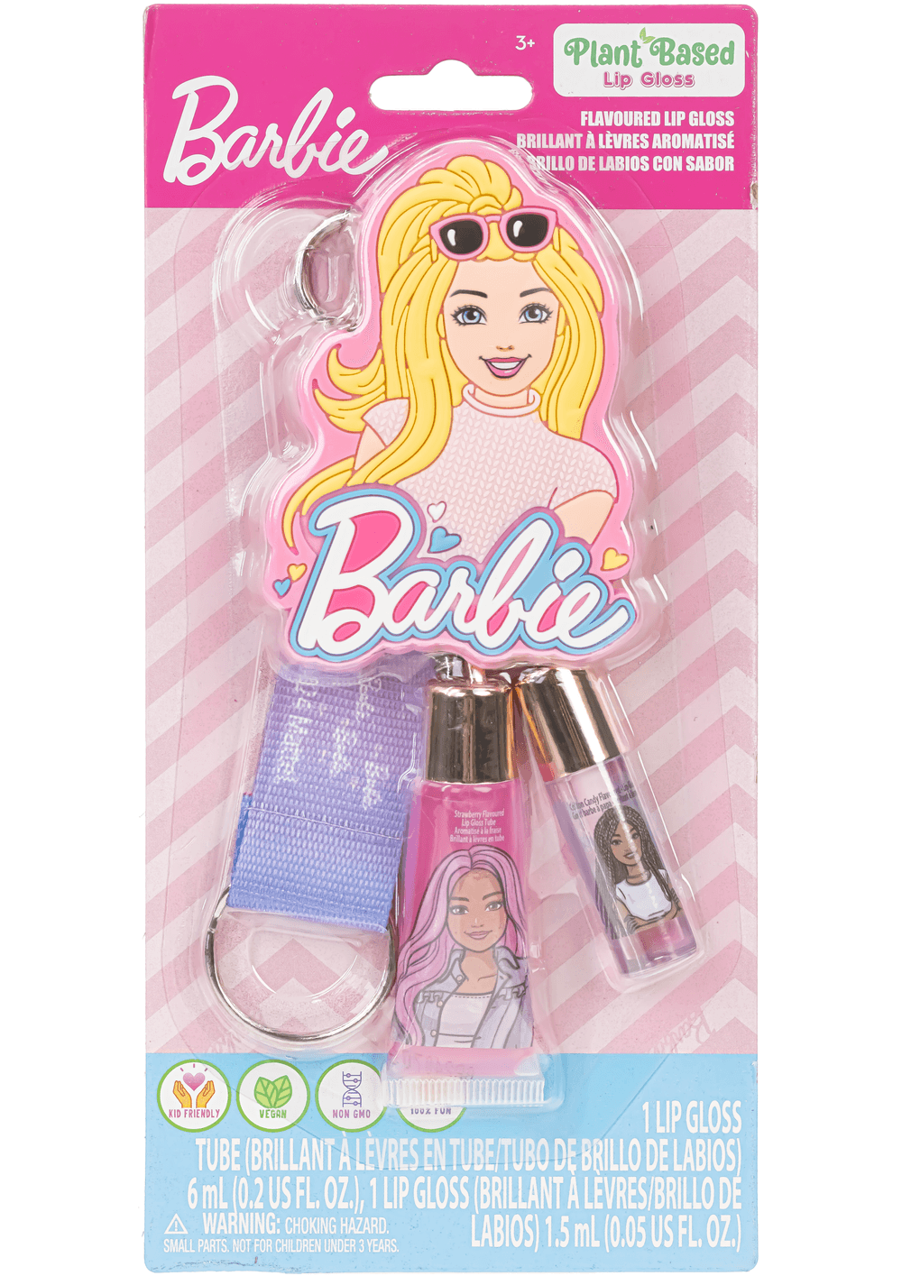 TownleyGirl - Barbie Plant-Based Lip Gloss Set - Multicolor - 2 Pcs